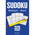 Sudoku Medium - Hard: Sudoku Puzzle Book With 320 Medium To Hard Sudoku Puzzles For Adults