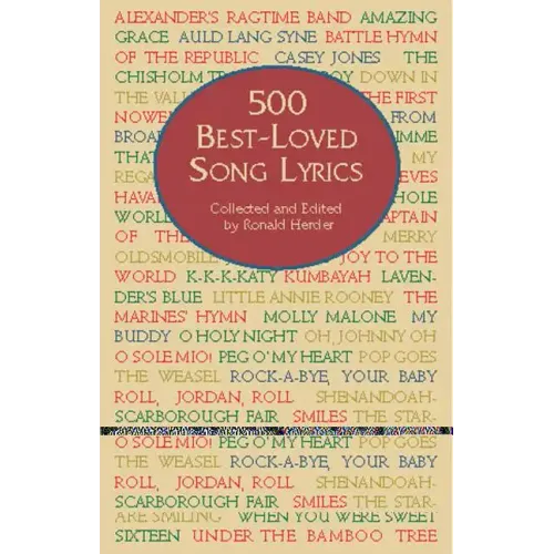500 Best-Loved Song Lyrics