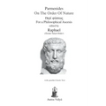 On the Order of Nature: For a Philosophical Ascesis
