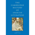The Cambridge History of Spanish Literature