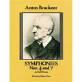 Symphonies Nos. 4 and 7 in Full Score
