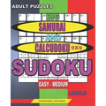 Adult puzzles. Big Samurai and Calcudoku 9x9 Sudoku. Easy - medium levels.: Very large font.