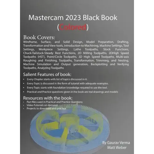 Mastercam 2023 Black Book: 3rd Edition
