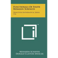 Functionals Of Finite Riemann Surfaces: Princeton Mathematical Series, V16