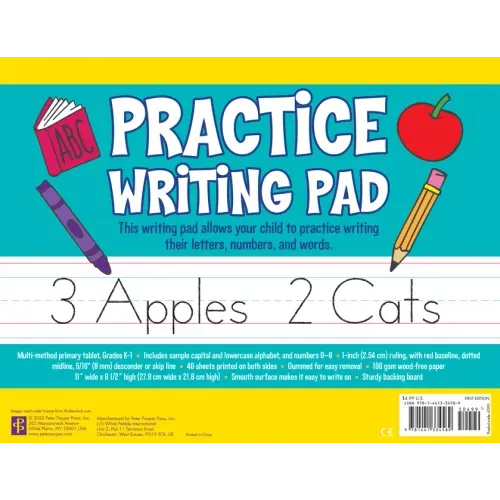 Practice Writing Pad (80 Sheets)
