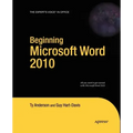 Beginning Microsoft Word 2010