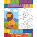 ANIMALES - Libro De Colorear Para Niños: Animales Marinos, Animales de Granja, Animales de la Selva, Animales del Bosque Y Animales del Circo