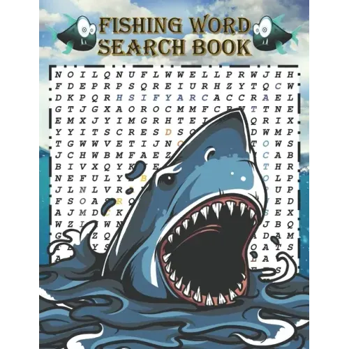 Fishing Word Search Book: Word search books for adults (( A beautiful gift for hunters and lovers of fishing ))