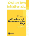 A First Course in Noncommutative Rings