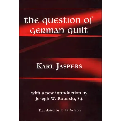 Question of German Guilt