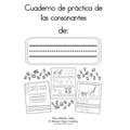 Cuaderno de práctica de las consonantes