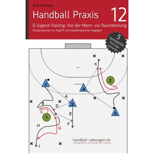 Handball Praxis 12 - In der D-Jugend von der Mann- zur Raumdeckung: Kooperation im Angriff und Abwehroptionen dagegen