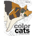 Color Cats Book One: Coloring Pages for Adults