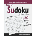 Tons of Sudoku for Adults & Seniors: 1000 Hard to Extreme Puzzles