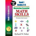Mastering Essential Math Skills Book 1 Grades 4-5: Re-designed Library Version