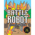 The Battle Robot Coloring Book: (Ages 4-8) Easy Coloring Books for Kids!