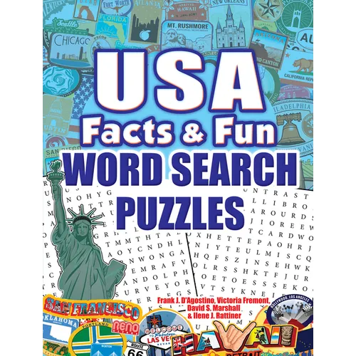 USA Facts & Fun Word Search Puzzles