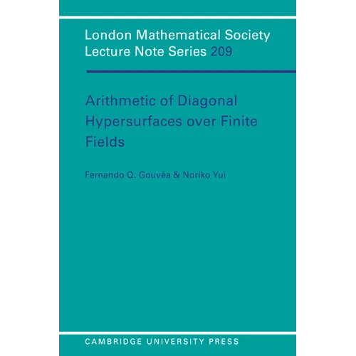 Arithmetic of Diagonal Hypersurfaces Over Finite Fields