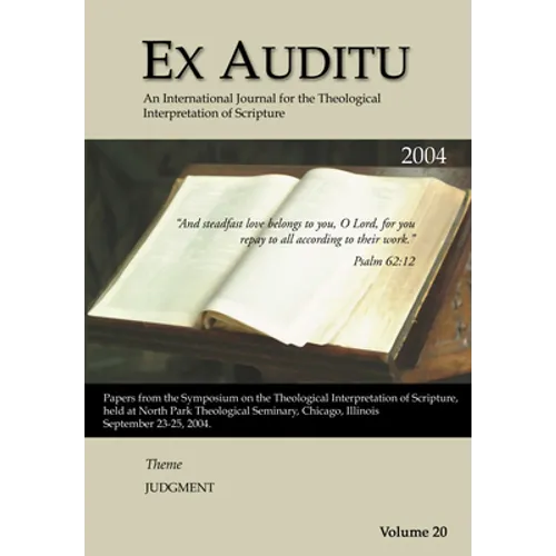 Ex Auditu - Volume 20