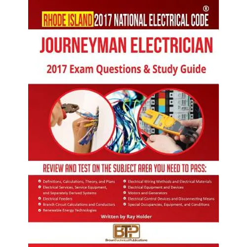 Rhode Island 2017 Journeyman Electrician Study Guide