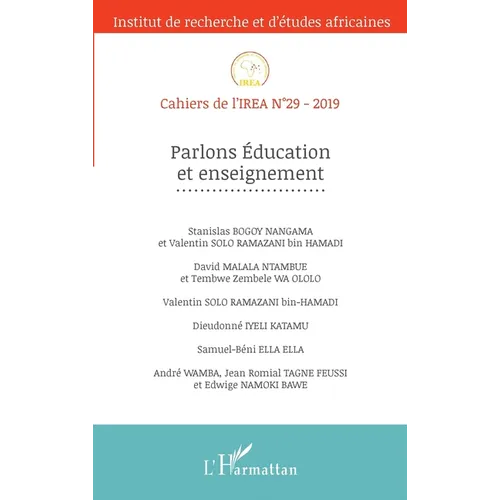 Parlons Education et enseignement