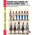 Paper soldiers of Napoleonic era -1: France and Italy from the Vinkhuijzen collection