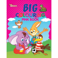 Big Colouring Pink Book for 5 to 9 years Old Kids Fun Activity and Colouring Book for Children