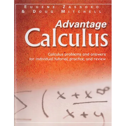 Advantage Calculus: Volume 4