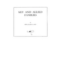 Key and Allied Families