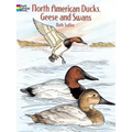North American Ducks, Geese and Swans Coloring Book