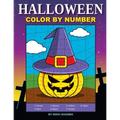 Halloween Color By Number: Coloring Book for Kids Ages 4-8