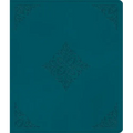 ESV Journaling Bible (Trutone, Deep Teal, Fleur-De-Lis Design)