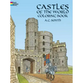 Castles of the World Coloring Book