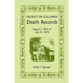 District of Columbia Death Records: August 1, 1874 - July 31, 1879