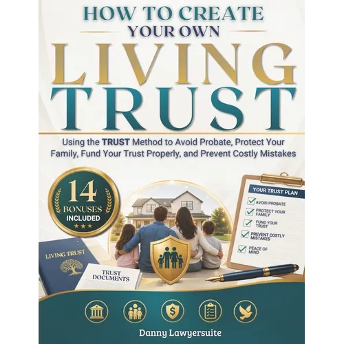 How to Create Your Own Living Trust: Using the TRUST Method to Avoid Probate, Protect Your Family, Fund Your Trust Properly, and Prevent Costly Mistak