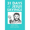 31 Days of Jesus Sayings Pocket Edition