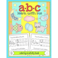 ABC Learn With Me: Alphabet Coloring and Activity Book