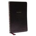 Nkjv, Thinline Bible, Leathersoft, Black, Red Letter Edition, Comfort Print: Holy Bible, New King James Version