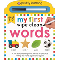 My First Wipe Clean Words (Priddy Smart): A Fun Early-Learning Book for Kids to Practice Their Pen Control Skills