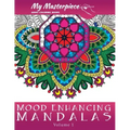 My Masterpiece Adult Coloring Books: Mood Enhancing Mandalas