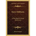 Surya-Siddhanta: A Text Book of Hindu Astronomy