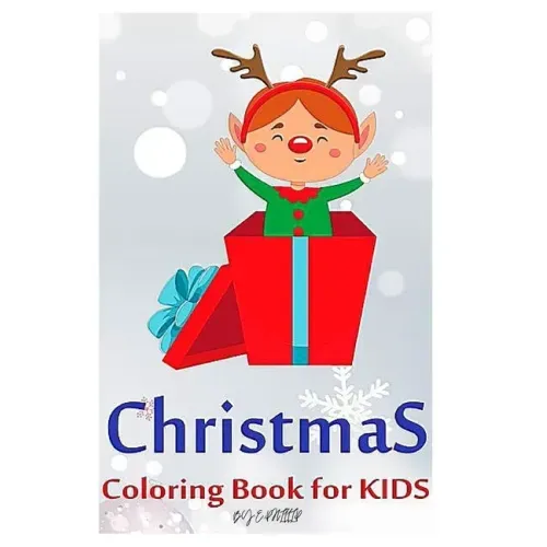 christmas coloring book for kids: 2-10 years old