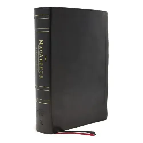Nasb, MacArthur Study Bible, 2nd Edition, Genuine Leather, Black, Thumb Indexed, Comfort Print: Unleashing God's Truth One Verse at a Time