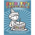 Everett's Birthday Coloring Book Kids Personalized Books: A Coloring Book Personalized for Everett that includes Children's Cut Out Happy Birthday Pos