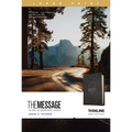The Message Thinline, Large Print (Leather-Look, Desert Night Black)
