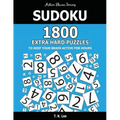 Sudoku: 1800 Extra Hard Puzzles To Keep Your Brain Active For Hours: Active Brain Series Book