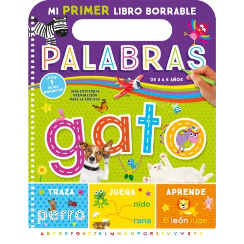 My First Wipe-Clean Book: Words (Spanish)