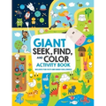 Giant Seek, Find, and Color Activity Book: Includes Fun Facts and Bonus Challenges!