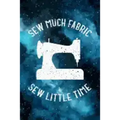 Sew Much Fabric Sew Little Time: Large Hexagon Small Hexagon Isometric Diamonds Regular Grip Paper