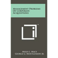 Management Problems Of Corporate Acquisitions